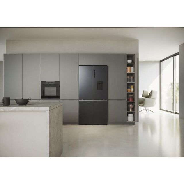 Haire HCR5919EHMB Multi Door American Fridge Freezer - Water & Ice - E Energy Rated - H190 W90.8 D64