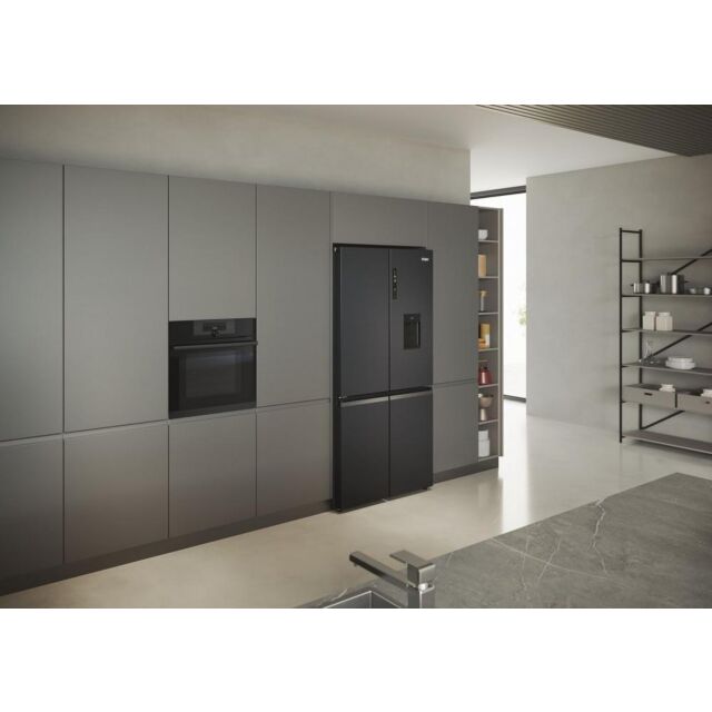 Haire HCR5919EHMB Multi Door American Fridge Freezer - Water & Ice - E Energy Rated - H190 W90.8 D64
