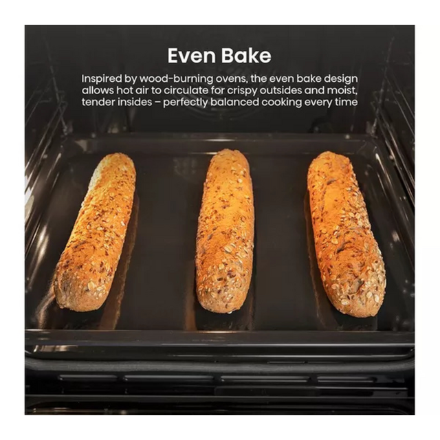 Hisense BI622ABPGUK Built In Electric Single Steam, Plug & Play Oven - H59.5 W59.5 D56.4