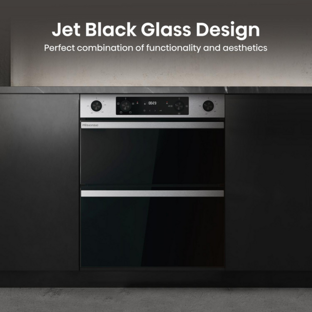 Hisense BUD714221CX 594Cm Built Under Electric Double Oven - H72 W59.4 D58