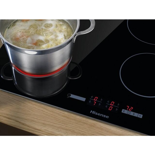 Hisense E6431C Ceramic Hob - Touch Control - H5.4 W59.5 D52