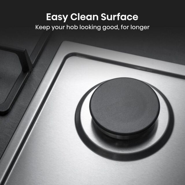 Hisense GM642XHS 4 Burner Gas Hob - H8.9 W60 D52