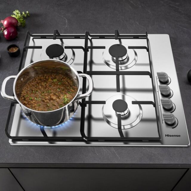 Hisense GM642XHS 4 Burner Gas Hob - H8.9 W60 D52