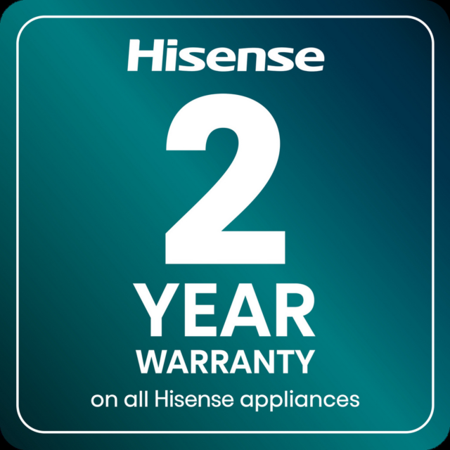 Hisense HDCEC5C10B 50Cm Double Oven Electric Cooker With Ceramic Hob 