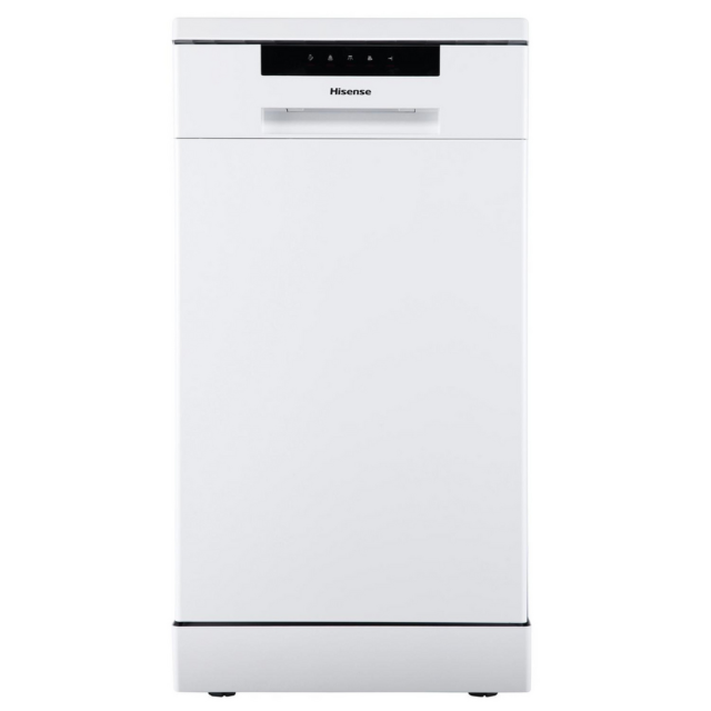Hisense HS523E15WUK Slimline Dishwasher - 10 Place Settings - Top Rack - E Energy Rated 