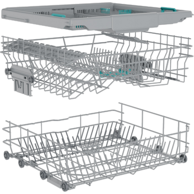 Hisense HV663A60UK Full-Size Integrated Dishwasher - 16 Place Settings - Top Rack - A Energy Rated