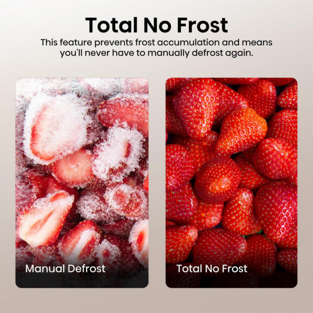 Hisense RB327N4ABD 60/40 Frost Free Fridge Freezer - D Energy Rated - H182 W55 W55.6