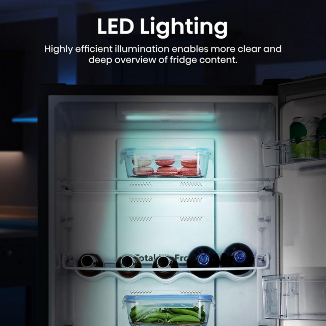 Hisense RB327N4ABD 60/40 Frost Free Fridge Freezer - D Energy Rated - H182 W55 W55.6