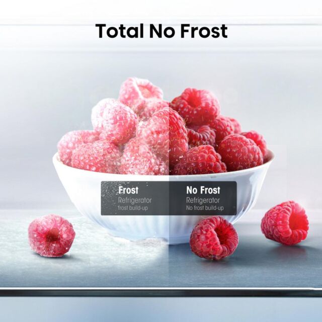 Hisense RB327N4BBE Frost Free Fridge Freezer - E Energy Rated - H182.4 W55 D55.7