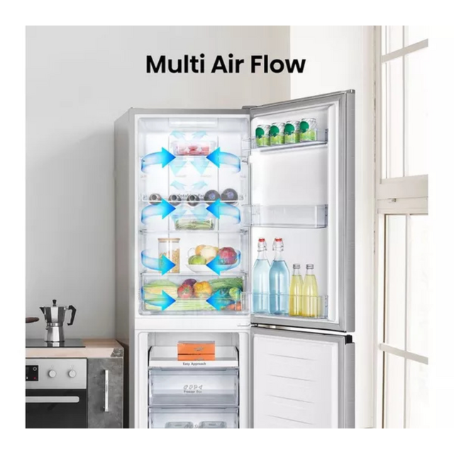 Hisense RB327N4BCE 50/50 Total No Frost Fridge Freezer - E Energy Rated - H182.4 W55 D55.7