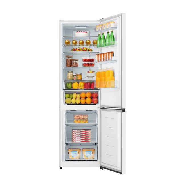 Hisense RB435N4BWE Frost Free Fridge Freezer - E Energy Rated - H200.4 W59.5 D62.8