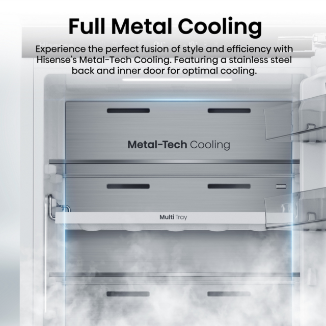 Hisense RB5B250SSWC1 Integrated 60/40 Total No Frost Smart Fridge Freezer - C Energy Rated