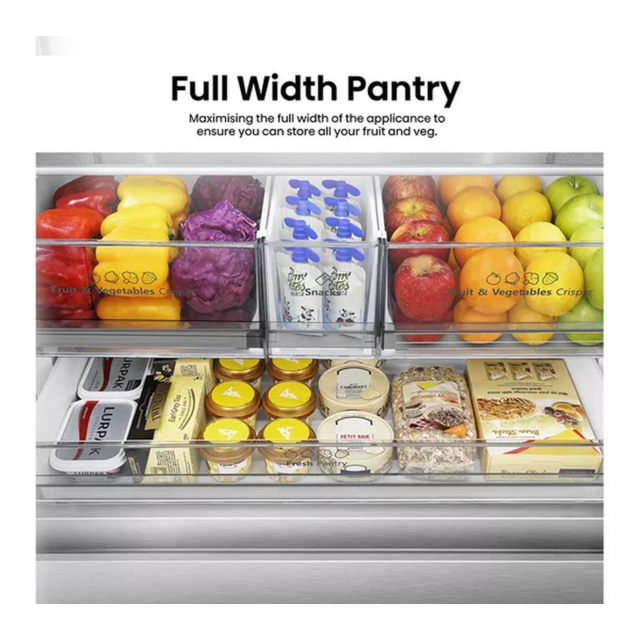 Hisense RF815N4SESE Total No Frost Plumbed American Fridge Freezer - E Energy Rated - H178.5 W91.4 D