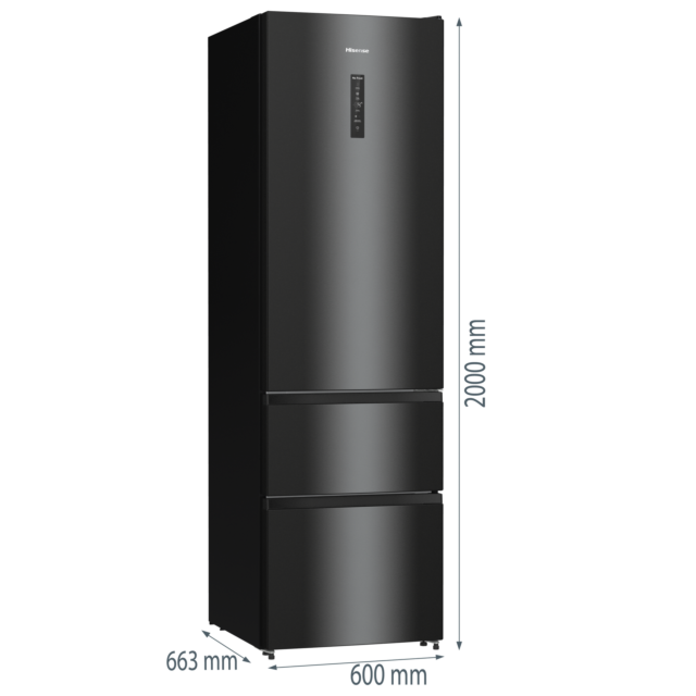 Hisense RM469N4AFDUK 60/40 Frost Free Fridge Freezer - D Energy Rated - H200 W60 D66.3