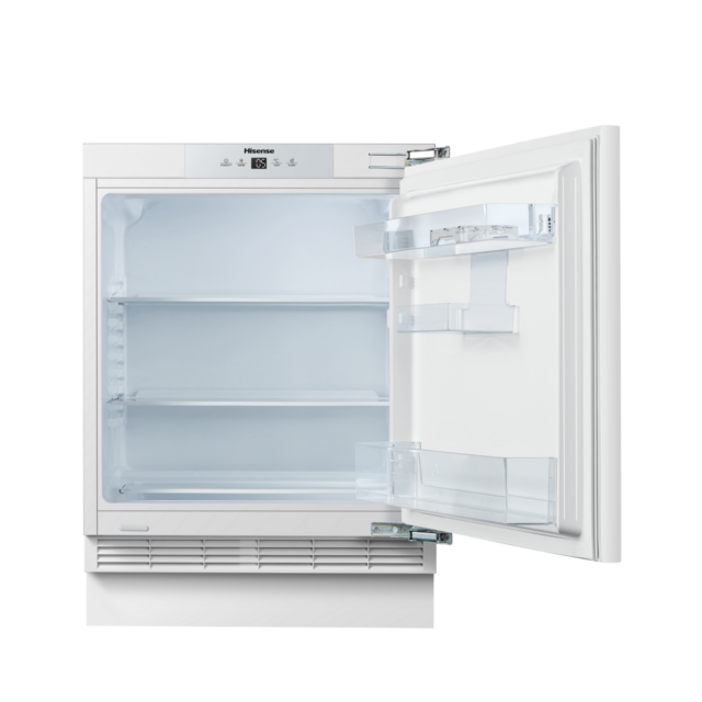 Hisense RUL178D4AWE Built Under Larder Fridge - 138Ltrs - E Energy Rated - H81.8 W59.5 D54.5