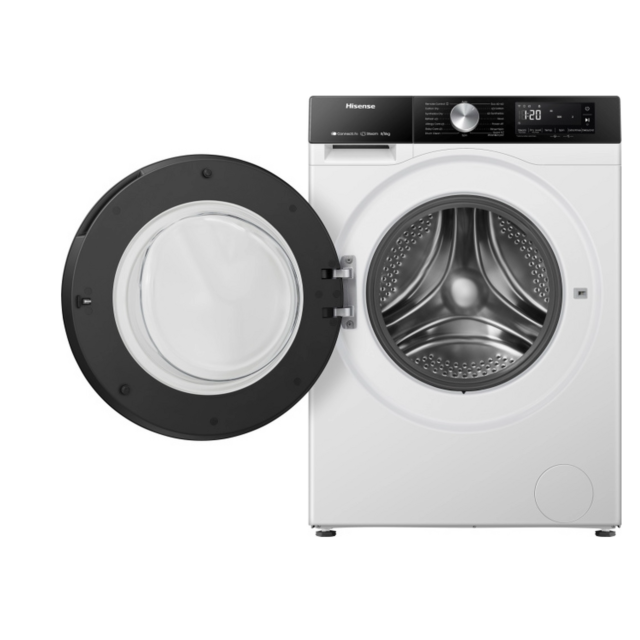 Hisense WD3S8043BW3 8Kg/5Kg 1400 Spin Washer Dryer - D Energy Rated - H84.5 W59.5 D51