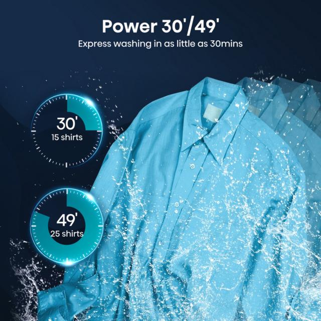 Hisense WF1Q8041BW 8Kg 1400 Spin Washing Machine - A Energy Rated - H85 W60 D52
