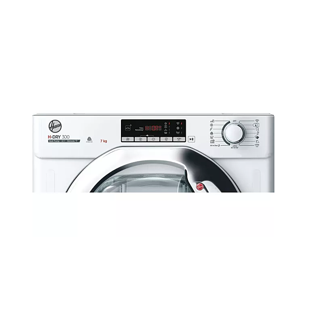 Hoover BATDH7A2TCE-80 7Kg Integrated Heat Pump Tumble Dryer - A++ Energy Rated - H82 W59.6 D46.5