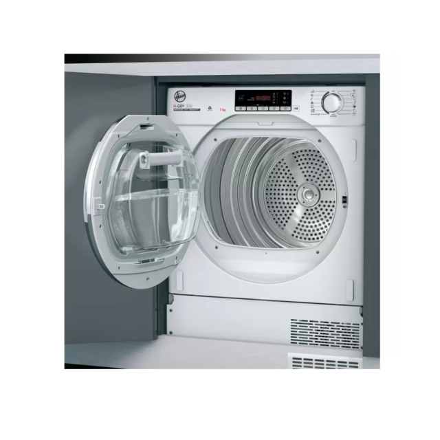 Hoover BATDH7A2TCE-80 7Kg Integrated Heat Pump Tumble Dryer - A++ Energy Rated - H82 W59.6 D46.5