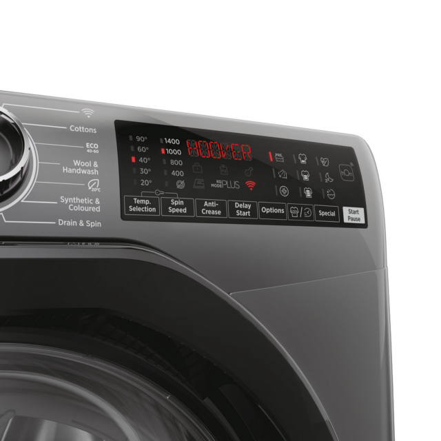 Hoover H3WPS4106TAMBR 10Kg 1400 Spin Washing Machine - A Energy Rated - H85 W60 D51