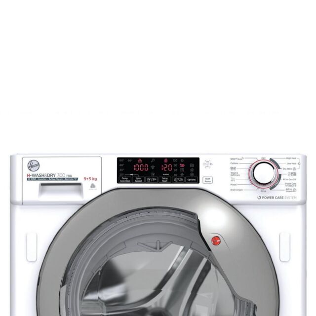 Hoover HBDOS695TAMSE 9Kg/5Kg 1600 Spin Integrated Washer Dryer - A/D Energy Rated - H82 W60 D53