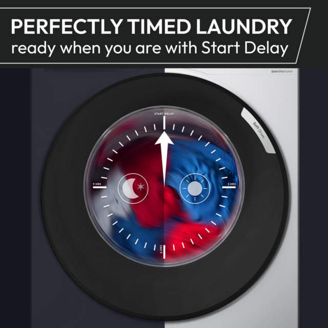 Hoover HGD 48S8C-80 8Kg 1400 Spin Washing Machine - A Energy Rated - H89 W59 D59