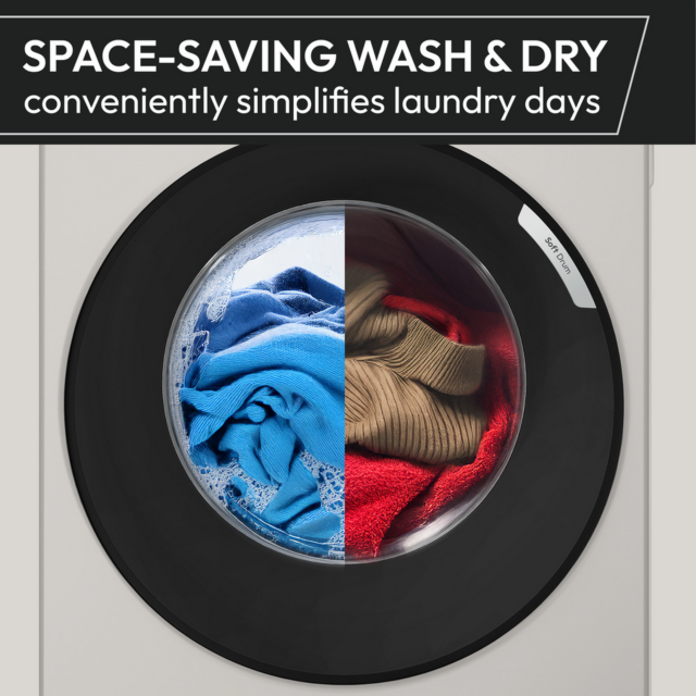 Hoover HGWD 485S8C-80 8Kg/5Kg 1400 Spin Washer Dryer - A/D Energy Rated - H85 W59 D48