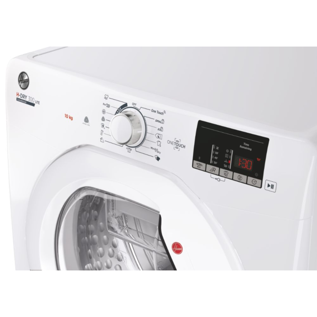 Hoover HLE C10DE-80 H-Dry 300 10Kg Condenser Tumble Dryer - B Energy Rated - H85 W60 D59