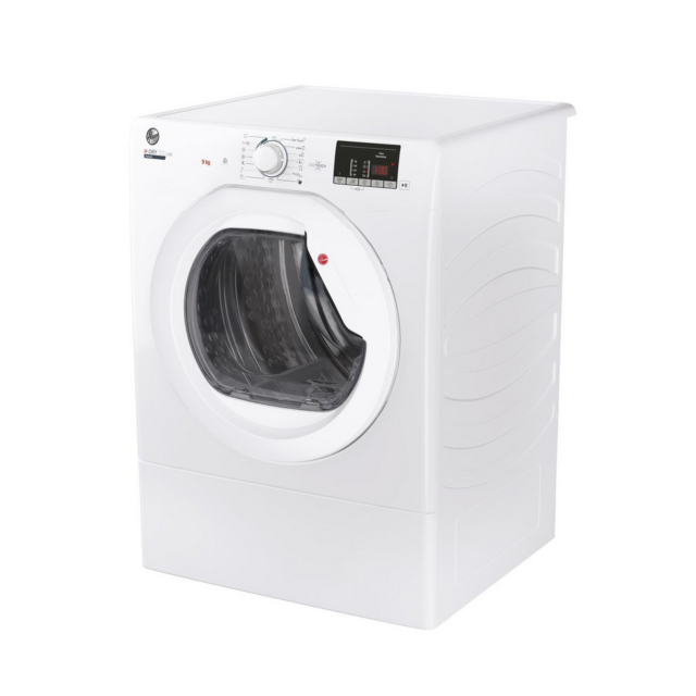 Hoover HLE V9DG-80 HLEV9DG-80 9kg Vented Tumble Dryer - White