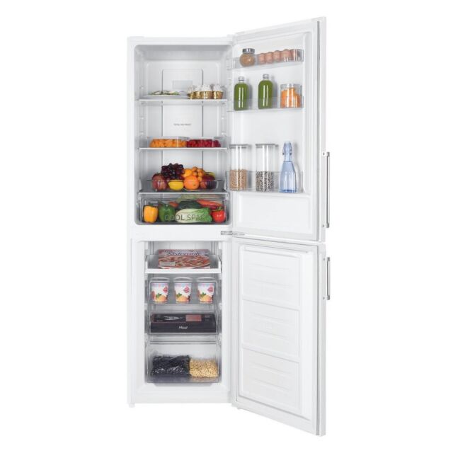 Hoover HOCH1T518EWHK Frost Free Fridge Freezer - E Energy Rated - H180 W54 D60