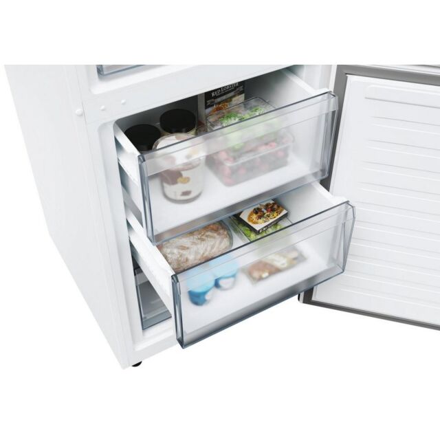 Hoover HONCQ2T618EWKR 60/40 Frost Free Fridge Freezer - E Energy Rated - H185 W59.5 D65.8