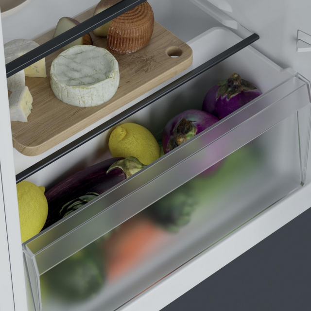 Hoover HONLQ2S58EWHK Undercounter Larder Fridge - E Energy Rated - H85 W54.5 D56.2