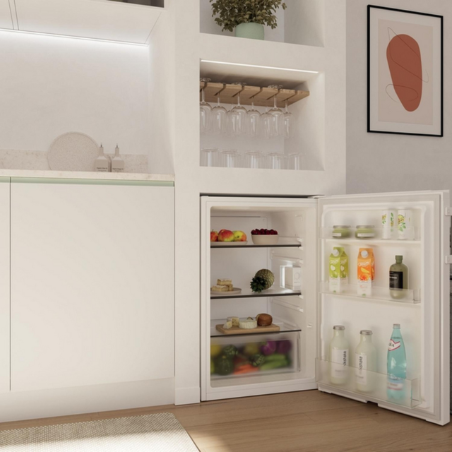 Hoover HONLQ2S58EWHK Undercounter Larder Fridge - E Energy Rated - H85 W54.5 D56.2