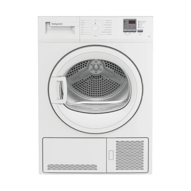 Hotpoint CHDC82WWGDUK 8Kg Condenser Tumble Dryer - B Energy Rated - H84.6 W59.7 D56.8