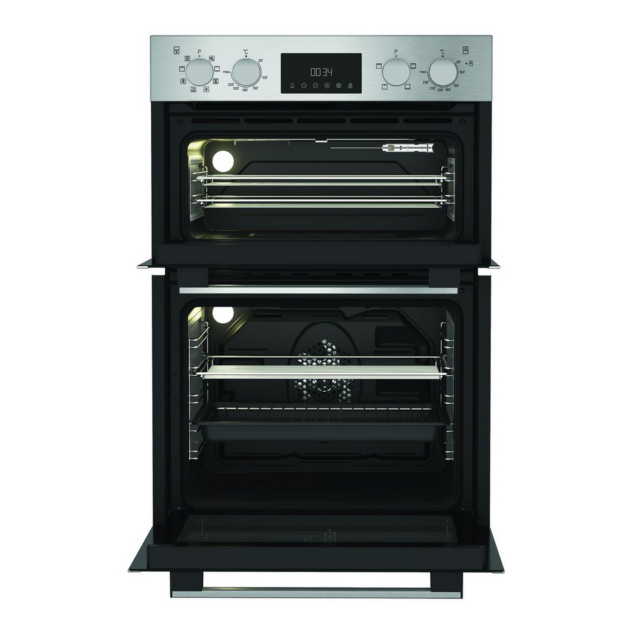 Hotpoint DIH 82D IX Dih82dix Built In Electric Double Oven - H89 W59.4 D56.7