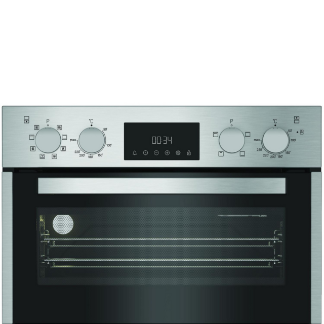 Hotpoint DIH 82D IX Dih82dix Built In Electric Double Oven - H89 W59.4 D56.7