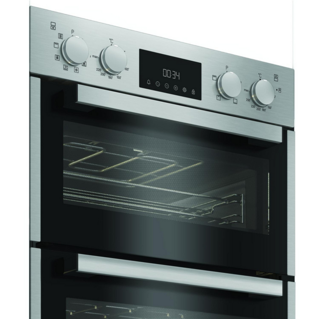 Hotpoint DIH 82D IX Dih82dix Built In Electric Double Oven - H89 W59.4 D56.7