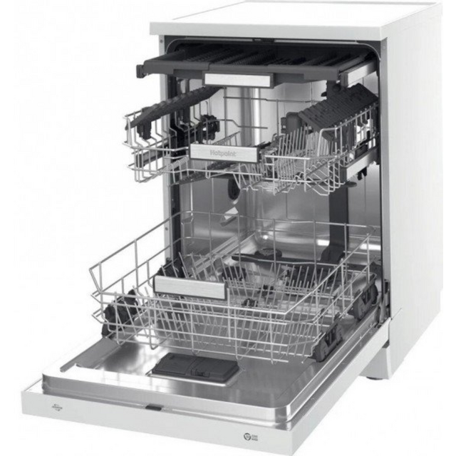 Hotpoint H7fhs41uk Dishwasher - White - 15 Place Settings