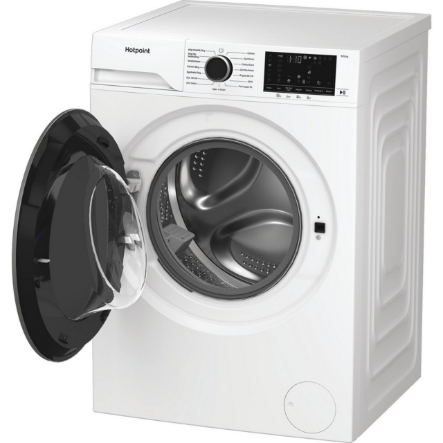 Hotpoint HBD9681ANTSTAIN 9Kg/6Kg 1400 Spin Washer Dryer - A/D Energy Rated - H84.5 W60 D60