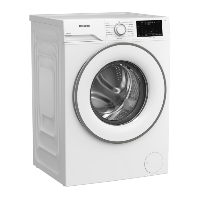 Hotpoint HEV841WUK 8Kg 1400 Spin Washing Machine - A Energy Rated - H84.5 W60 D54.6