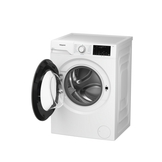 Hotpoint HEV841WUK 8Kg 1400 Spin Washing Machine - A Energy Rated - H84.5 W60 D54.6