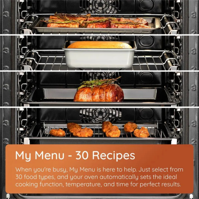 Hotpoint HOI4S8PM0BUK Built-In Single Oven - Pyrolytic - Air Fry - H59.7 W59.5 D56.4