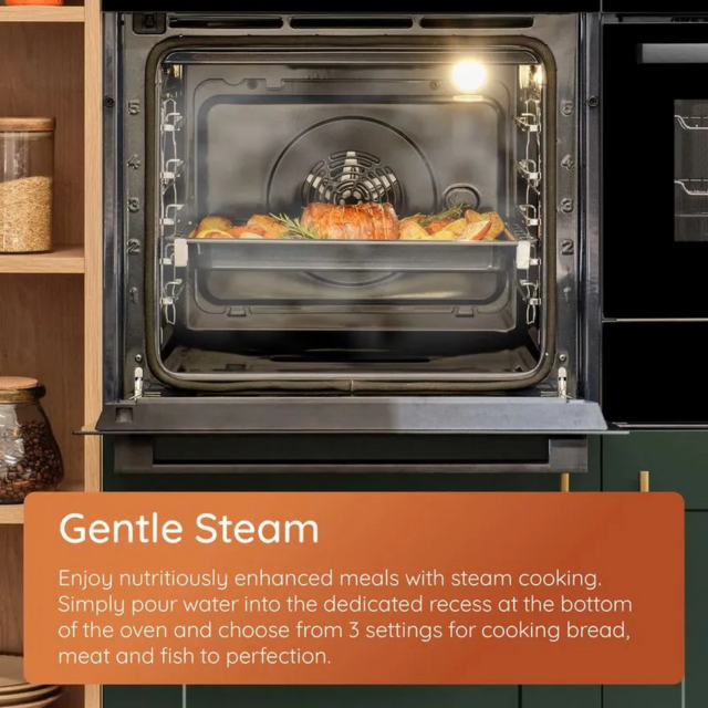 Hotpoint HOI4S8PM0BUK Built-In Single Oven - Pyrolytic - Air Fry - H59.7 W59.5 D56.4
