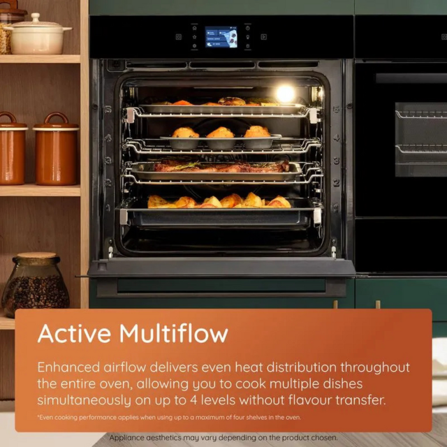 Hotpoint HOI4S8PM0BUK Built-In Single Oven - Pyrolytic - Air Fry - H59.7 W59.5 D56.4