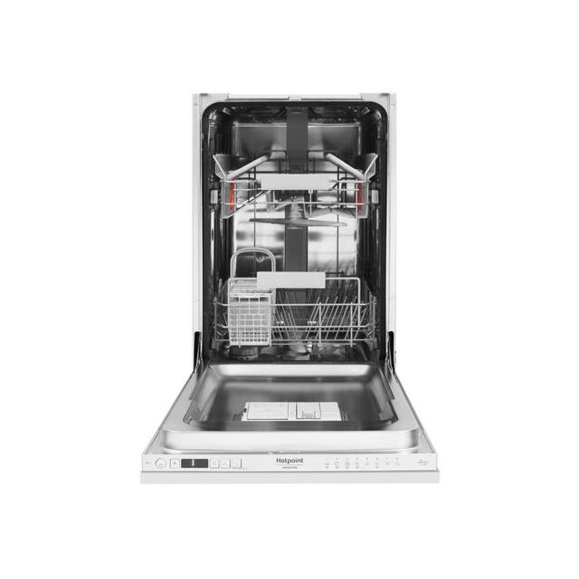 Hotpoint HSICIH4798BI Integrated Slimline Dishwasher - 10 Place Setting - E Energy Rated