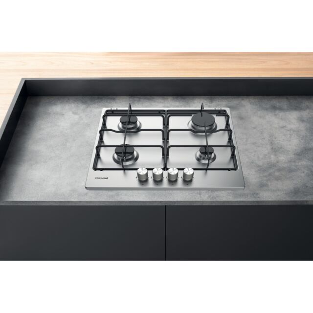 Hotpoint PPH60PFIXUK 4 Burner Gas Hob - H4.1 59 D51