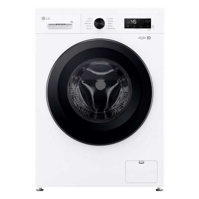 Lg F4X1009NWK 9Kg 1400 Spin Washing Machine - A Energy Rated - H85 W60 D59