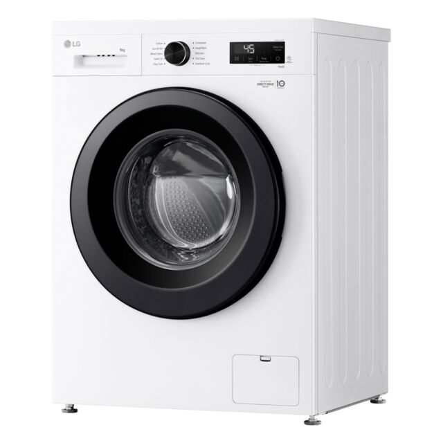 Lg F4X1009NWK 9Kg 1400 Spin Washing Machine - A Energy Rated - H85 W60 D59