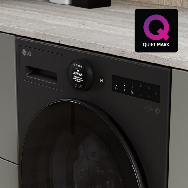 Lg F4X7013TBB 13Kg 1400 Spin Washing Machine - A Energy Rated - H85 W60 D66