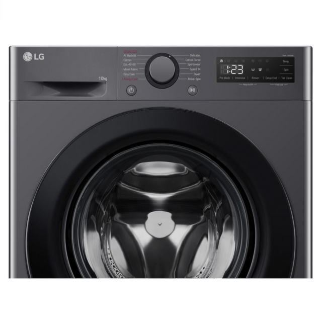 Lg F4Y510GBLN1 10Kg 1400 Spin Washing Machine - A Energy Rated - H85 W60 D62